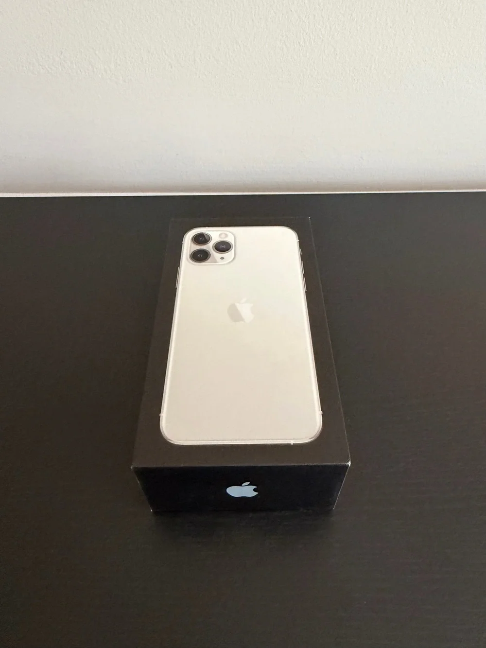Apple iPhone 11 Pro Silver Retail Box Only w/ Inserts & SIM Tool 64GB - NO PHONE